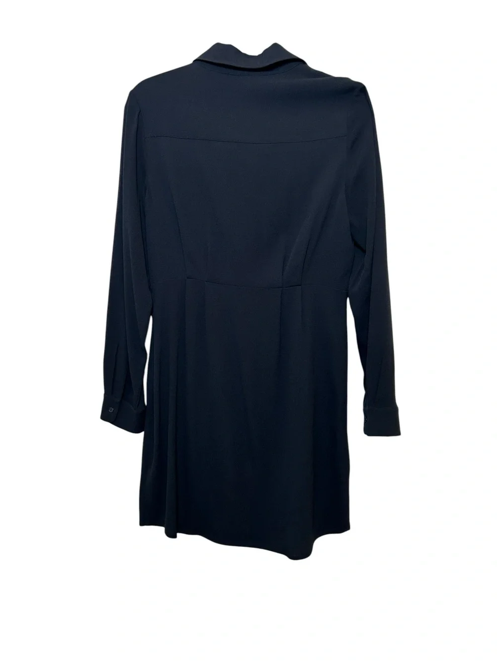 Favorite Daughter Take Me Seriously Long Sleeve Black Shirt Dress Size Medium - Picture 3 of 5